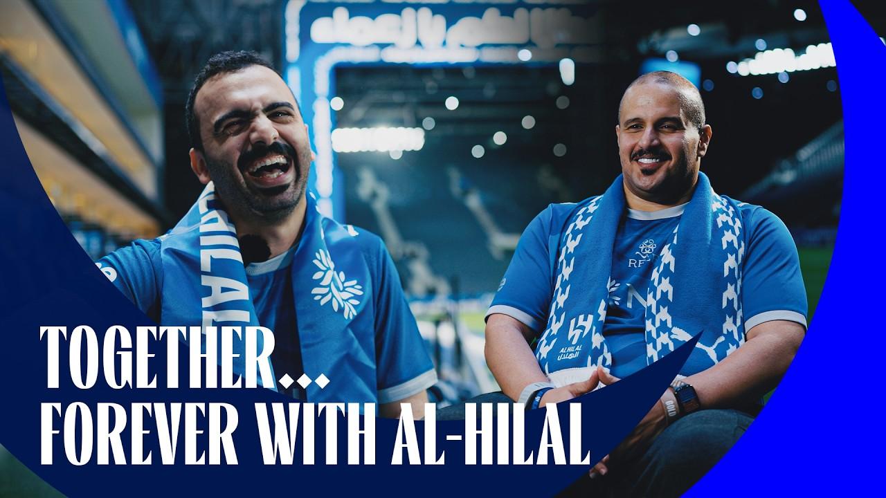 جماهير "الهلال" تعيش تجربة مميّزة في منطقة كبار الشخصيات بـ "المملكة أرينا" 💙🎥